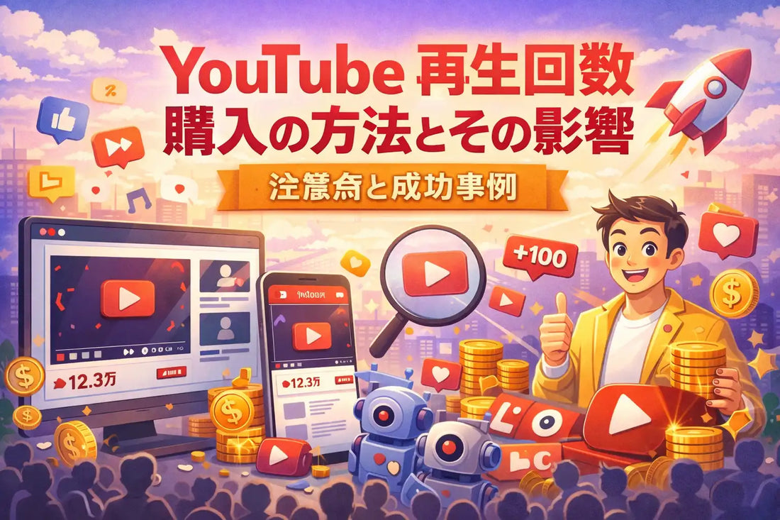 youtube 再生回数 購入